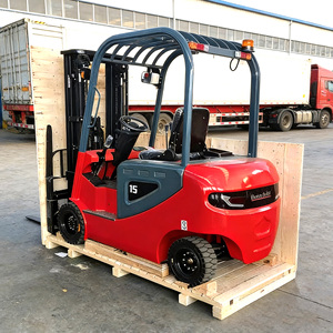 Портативный электрический вилочный погрузчик 2.5 тонны, 3 тонны, 3.5 тонны, 4 тонны, высота подъема 3м, 4м, 5м, 6м - Product Image 2