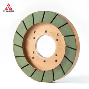 Zhongzhi Diamond Tool 10 pollici Resin-Bond Diamond Dry Squaring Wheel per piastrelle di ceramica