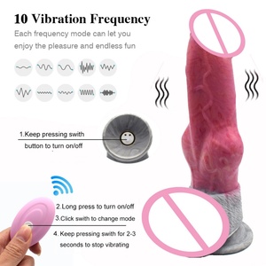 YOCY Nuevo Vibrador Dildo Largo con Forma de Caballo, Juguete Sexual de Silicona Multiposición con Diseño de Animal, Vibrador para Mujeres, Juguete Sexual para Adultos - Product Image 4
