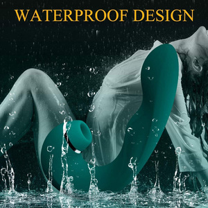 New Design <strong>Double</strong> <strong>Head</strong> <strong>Dildo</strong> With Suction Tips and Curved G Spot Massager for Enhanced Pleasure <strong>Dildo</strong> - Product Image 2