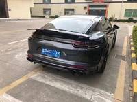 Kit carrosserie large de haute qualité pour Porsche Panamera 971 au style Topcar : pare-chocs avant et arrière, jupes latérales, capot, diffuseur, spoiler