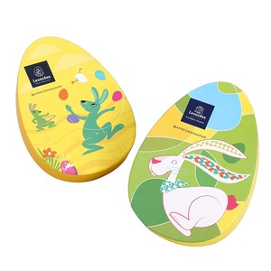 กล่องบรรจุภัณฑ์รูปไข่สีเขียวลายกระต่าย สำหรับบรรจุของขวัญเทศกาลอีสเตอร์ สามารถปรับแต่งได้ตามความต้องการ - Product Image 5