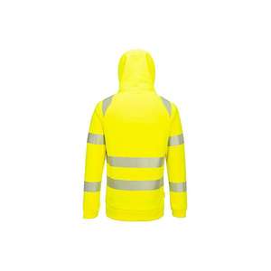 PORTWEST - DX482YBRXXL DX4 Hi-Vis 1/4 zip hoodie jaune/noir-EAN 5036108400171 HI-VIS WORKWEAR - Product Image 2