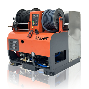 AMJET <strong>Omnipotent</strong> 2900psi 18gpm Wireless Start Drain Jetting Machine High Pressure Water Jet Sewer Cleaning Machine - Product Image 3