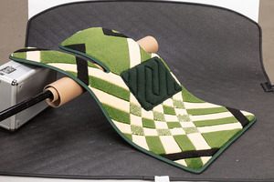 Pour <span class=keywords><strong>Aston</strong></span> Martin DB11, intérieur de luxe, style sport, tapis Ecosport, ensemble complet de 3 pièces, 10 mm d'épaisseur, tapis de sol de voiture toutes saisons - Product Image 2