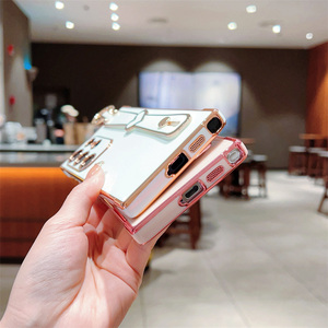 Coque arrière de support de dragonne en TPU électrolytique pour <span class=keywords><strong>Samsung</strong></span> Galaxy S25 S24 S23 S22 S21 <span class=keywords><strong>Ultra</strong></span> + <span class=keywords><strong>S20</strong></span> FE housse de <span class=keywords><strong>protection</strong></span> d'objectif - Product Image 4