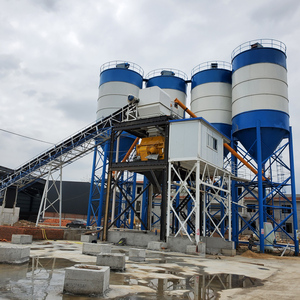 Estación de Mezcla de Concreto Premezclado Tipo Cinta de Alta Calidad, Serie HZS, Planta Dosificadora de Concreto Autonivelante Estacionaria - Product Image 3