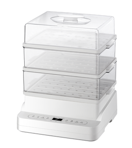 <span class=keywords><strong>Cuiseur</strong></span> <span class=keywords><strong>vapeur</strong></span> électrique portatif multifonctionnel en plastique de 15 pintes de grande capacité <span class=keywords><strong>cuiseur</strong></span> à <span class=keywords><strong>vapeur</strong></span> de légumes de pain numérique - Product Image 6