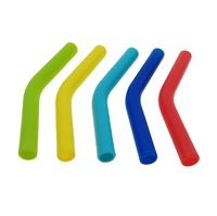 Couvre-paille en Silicone, 1 pièce, 8mm, embouts de paille en acier inoxydable, couvertures de paille en métal