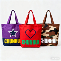 Sac fourre-tout réutilisable personnalisable en non-tissé, couleur unie géométrique, avec fermeture éclair, impression sérigraphique, pour usage quotidien, idéal comme cadeau