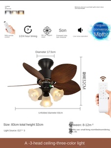 Lámpara de Techo LED de Diseño Francés Pastoral con Control Remoto, Luz Blanca Cálida para Dormitorio y Sala de Estar, 220V, Zhongshan Fengqi C6sJWyd6 - Product Image 6