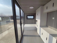 Maison mobile préfabriquée modulaire, mini-villa, cabane, pour camping, résidentiel, commercial, centre commercial, supermarchés, appartements, respirante