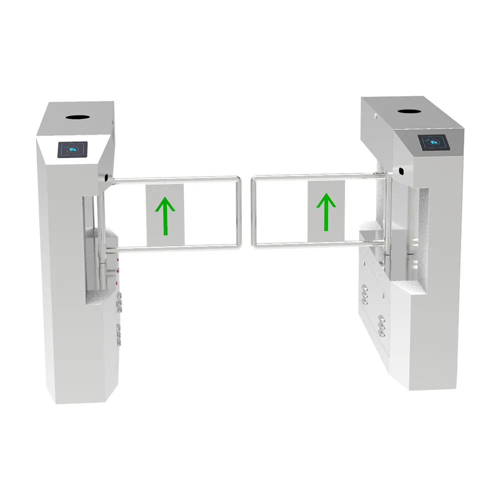 RFID Card Swing Turnstile Barrier Gate   Turnstile Gate With Card Reader