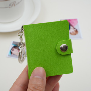 Cadres, albums <span class=keywords><strong>photo</strong></span> et accessoires : Mini album <span class=keywords><strong>photo</strong></span> en cuir de 1-2 pouces, porte-cartes <span class=keywords><strong>photo</strong></span>, porte-clés - Product Image 3