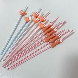 DKKtech Despedida <span class=keywords><strong>de</strong></span> soltera Favor suministros despedida <span class=keywords><strong>de</strong></span> soltera damas <span class=keywords><strong>de</strong></span> honor regalo pene pajita para beber 12 cuentas - Product Image 3