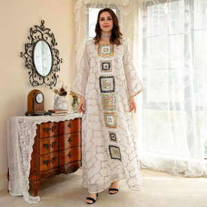 Nuevo Vestido Kaftan Musulmán en Venta, Vestido Tradicional Musulmán, Colección de Ropa Islámica Femenina, Abaya y <span class=keywords><strong>Shayla</strong></span> - Product Image 1