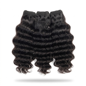 Extensiones de Cabello Humano Virgen Vietnamita Rizado para Trenzas de Ganchillo, Suaves e Invisibles, con Doble Trama a Máquina, Paquetes de Cabello Virgen - Product Image 3
