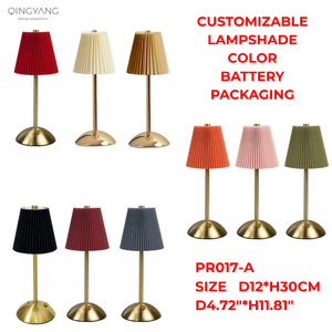 Lampe de table <span class=keywords><strong>LED</strong></span> sans fil rechargeable en tissu à commande tactile et intensité variable pour mariages, hôtels, restaurants, banquets - Vente en gros usine - Product Image 2