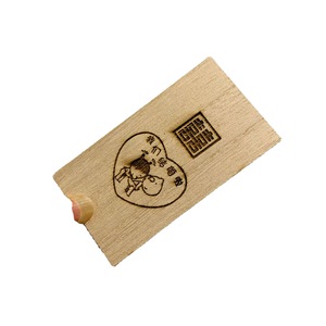 Bamboo Business Cards Tags Nameplates Labels <b>Bookmarks</b> Engraved Menus For Floral Craft Supplies Modern Simple Style - Product Image 5