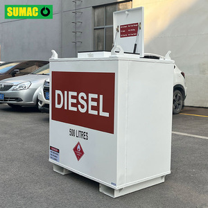 SUMAC-Tanque de combustible diésel portátil pequeño de 500l, mini <span class=keywords><strong>gasolinera</strong></span> para uso doméstico y agrícola, se vende con bomba a bajo precio - Product Image 5