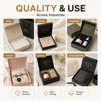 Juego de Empaque para Regalos, Empaque Sostenible y Reciclable al por Mayor, Empaque de Lujo para Tiendas Minoristas, Eventos y Regalos Navideños