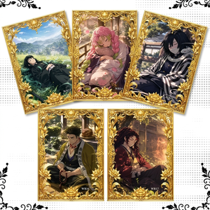 Tarjeta Metálica de Anime Japonés Ichiban Kuji, Tarjetas Coleccionables de Tanjiro y Nezuko, Tarjeta de <span class=keywords><strong>Manga</strong></span> Grabada con Láser, Paquete de Regalo de Lujo - Product Image 1