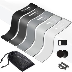 Bande de résistance écologique Resist Fitness Latex Banda De Resistencia avec <span class=keywords><strong>corde</strong></span> <span class=keywords><strong>à</strong></span> <span class=keywords><strong>sauter</strong></span> Booty Band Core Slider Discs - Product Image 2