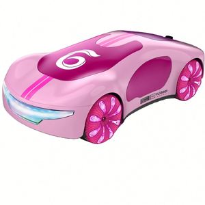 Coche RC Rosa Transfronterizo con Control Remoto para Niños, Juguete de Derrape de Nuevo Concepto Energético con Sensor de Gestos, Regalo para Niños - Product Image 1
