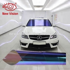 3m tắc kè hoa màu tím xe Tint màng ánh sáng màu xanh cửa sổ phim phong cách cửa sổ Sticker - Product Image 2