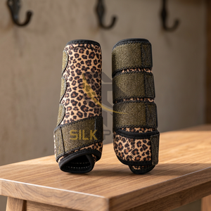 Juego de Botas Protectoras para Caballos de Oxford y Neopreno Personalizadas - Protección Ligera Profesional para Patas en Exteriores - Product Image 4