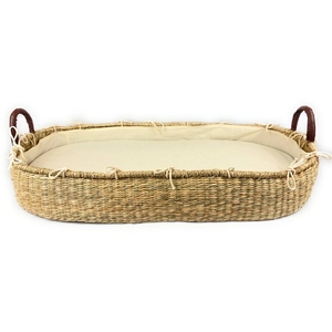 Cesta de mimbre ecológica hecha a mano de primera calidad para decoración del hogar, organizador de almacenamiento, venta al por mayor, fábrica personalizada en Vietnam - Product Image 5