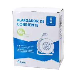 Bobina di cavo 4 fili, 3G, 1,5 mm, 50 m, colore nero - ideale per connessioni elettriche e lavori di installazione. - Product Image 3
