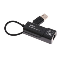 Adaptateur USB2.0 à RJ45 avec câble adaptateur, port USB, carte réseau de 100 mbps, pour Amazon Fire Stick ou Fire tv 3