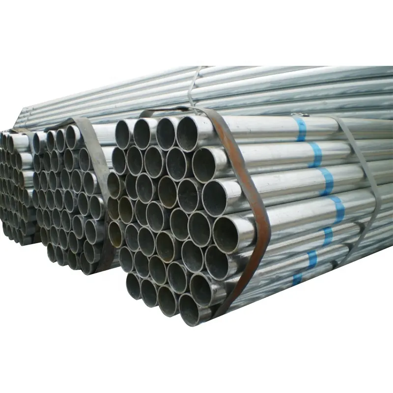 Tube de tuyau en acier de fer Tube de tuyau en acier galvanisé à bas prix