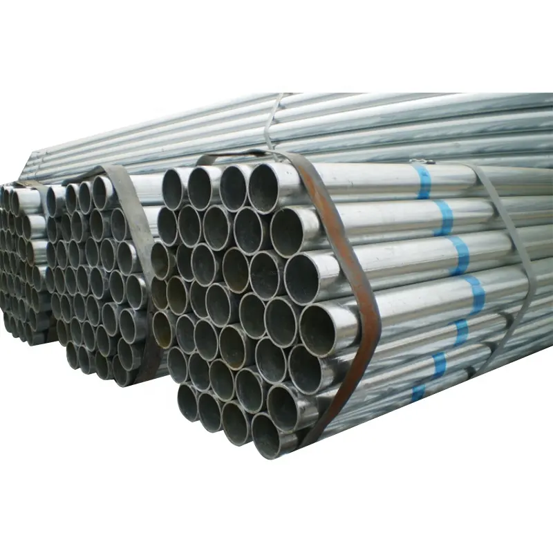 Iron Steel Pipe Tube Round Bright Gi Pipe Low Price Galvanized Steel pipe Tube