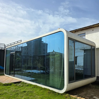 Maison préfabriquée Apple Cabin de 20 pieds, maison conteneur pour hôtel, complexe hôtelier, bureau, logement temporaire