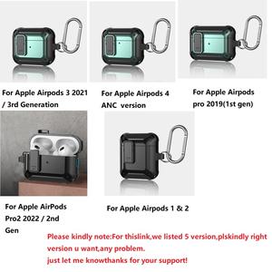 Funda protectora para auriculares Switch para airpods 4 3/para airpods 1 y 2 / Pro 2 funda de silicona a prueba de golpes + llavero - Product Image 3