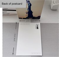 Ensemble de cartes postales de voyage pour l'envoi - 30 cartes postales assorties, lot de cartes postales variées pour étudiants et filles, 4x6 pouces
