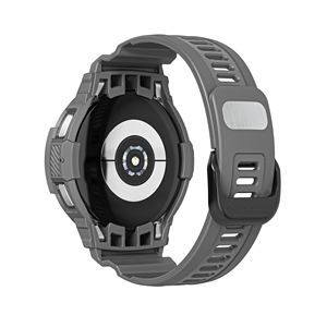 Coque de protection intégrée en TPU 20mm pour <span class=keywords><strong>Samsung</strong></span> <span class=keywords><strong>Galaxy</strong></span> <span class=keywords><strong>Watch</strong></span> 4 Classic 42mm 46 Bandes de sport respirantes de remplacement - Product Image 6