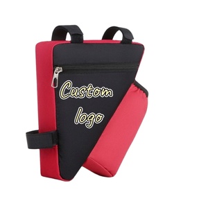 Sacoche de vélo triangulaire Oxford personnalisée à dégagement rapide, étanche, pour cadre de vélo, tube supérieur et rangement avant de selle – Idéale - Product Image 1
