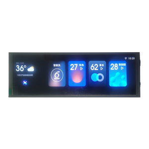 7.84 inch 400x1280 mipi thanh TFT <span class=keywords><strong>LCD</strong></span> màn hình hiển thị cho xe Car <span class=keywords><strong>DVR</strong></span> sọc <span class=keywords><strong>LCD</strong></span> module với bảng điều khiển cảm ứng Bảng điều khiển tùy chọn - Product Image 1
