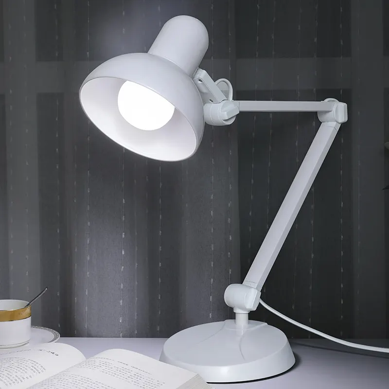 Update Traditionele Werken Tafellamp Door Uniek Ontwerp Aluminium Clip Lamp Van Fabriek Hoge Kwaliteit Leeslampjes