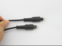 Câble à fibre optique simple mode simplex en plastique AX-F40A02 / Câble Toslink avec connecteur LC à fixation rapide par encliquetage, diamètre 6,0 mm