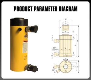 Kit de Reparación Marina Multiusos para Cilindros Hidráulicos RRH-10010, Venta al Por Mayor de Fábrica, para Emergencias de Hélices, Equivalente a Enerpac Jack - Product Image 2