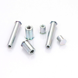 Écrou à sertir hexagonal Chaohao pour trou aveugle M4 7,2 mm, insert fileté métrique en acier au carbone pour tôle - Product Image 1