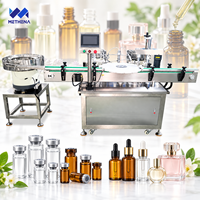 Machine de remplissage d'huile automatique rotative pour flacons de 30 ml, 20 ml, 50 ml, pour parfums Attar et flacons essentiels de 50 ml à sertir, pour cosmétiques