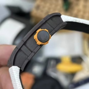 Elite Masterpiece Carbon Fiber <b>Watch</b> <b>Men</b> Tonneau Shape Tourbillon <b>Skeleton</b> Mechanical Racing Sport Waterproof <b>Watch</b> - Product Image 3