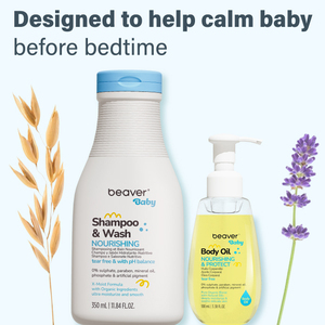 Champú y Gel de Baño 2 en 1 BEAVER para Niños, Champú Nutritivo para Bebés, Limpieza Suave, Hidratante, Gel de Ducha Sin Lágrimas - Product Image 5