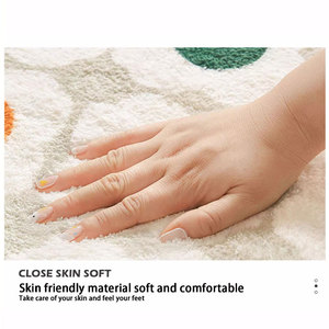 Tapis rond épais supérieur pour salon chambre à coucher lit canapé table basse chaise décor fait à la <span class=keywords><strong>machine</strong></span> ensemble de tapis - Product Image 2