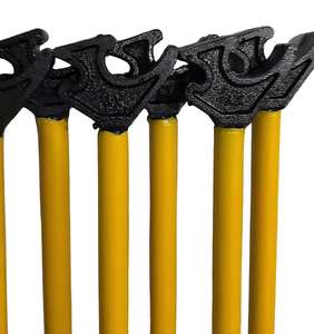 Tourne-rail manuel de type FG avec pince pour voies ferrées, tourne-rail de type bec pour l'entretien des voies de croisement - Product Image 5